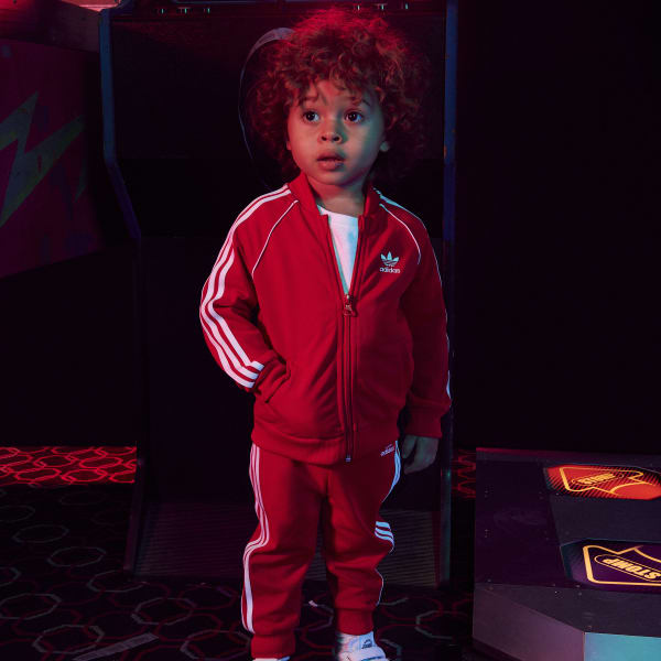 adidas SST Track Suit - Red | adidas Canada
