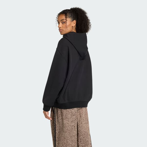 Negro Buzo con capucha AOP