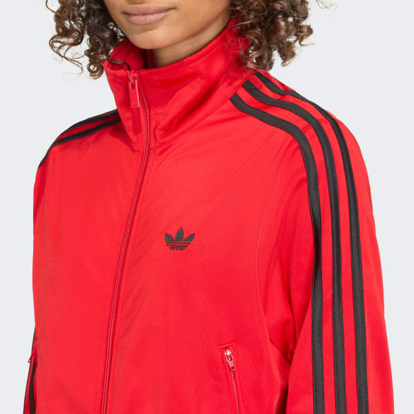 adidas FIREBIRD CLASSIC TRACK TOP - Red | Free Shipping with adiClub