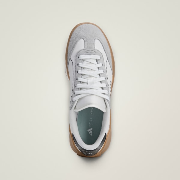 Weiss adidas by Stella McCartney Court Boost Schuh