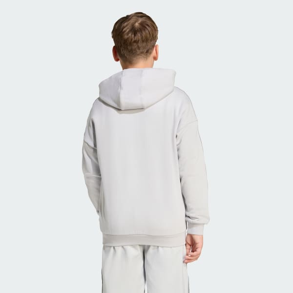 Gris Sweat-shirt à capuche adidas x Minecraft Enfants