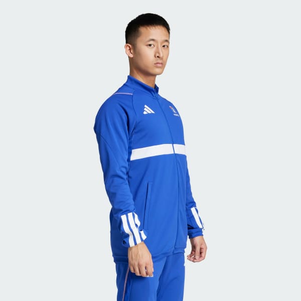 Bleu Veste d'entraînement de handball France