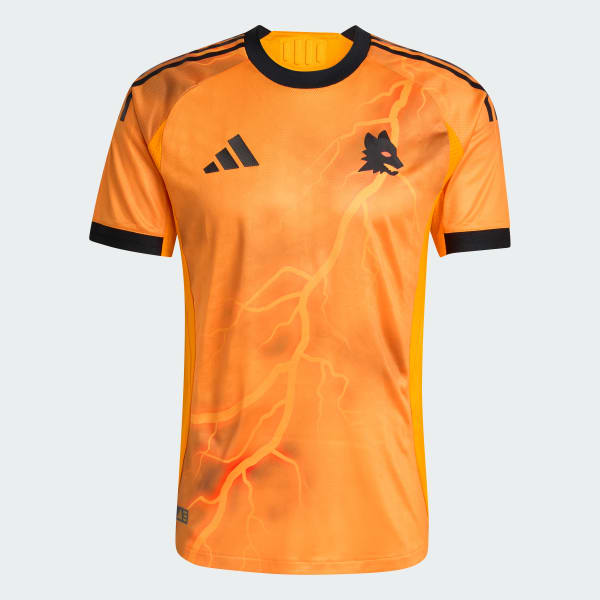 Orange Maillot Extérieur AS Roma 25/26 Authentique