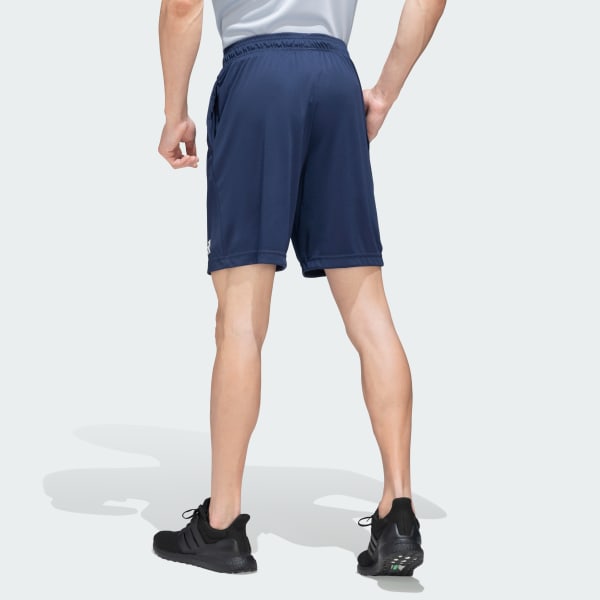 Blue Small Logo Training Shorts