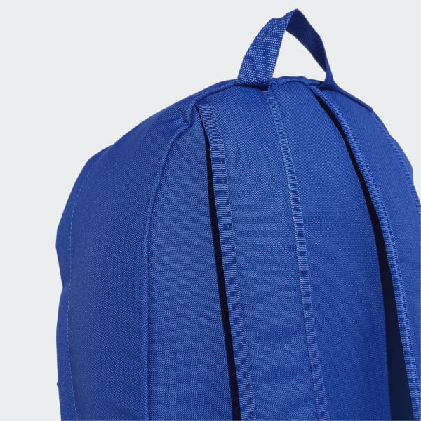 adidas originals mini logo backpack with blue trefoil pouch