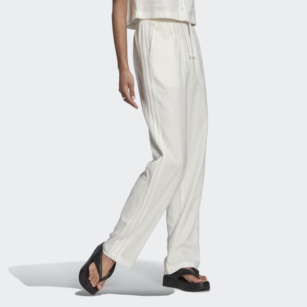 Bianco Pantaloni Linen BY722