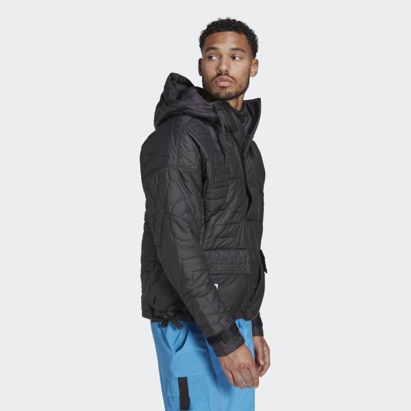 Czerń TERREX Free Hiker Made To Be Remade Padded Anorak