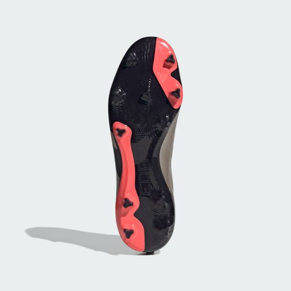 Grey Predator League Laceless Firm Ground Boots