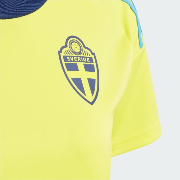 Yellow Sweden 24 Home Fan Jersey