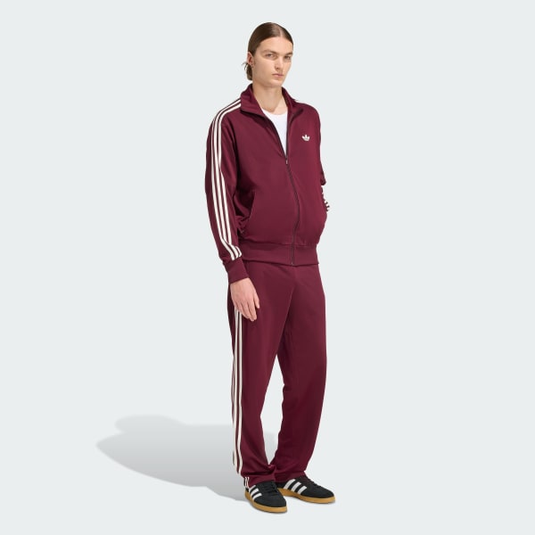 Burgundy FIREBIRD TRACK Tracksuit Bottoms