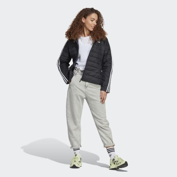 cerná Bunda Hooded Premium Slim SW244