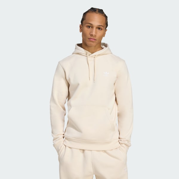 Wit Trefoil Essentials Hoodie