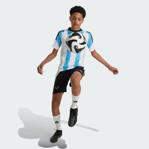 Blanco Camiseta de Entrenamiento Messi Kids