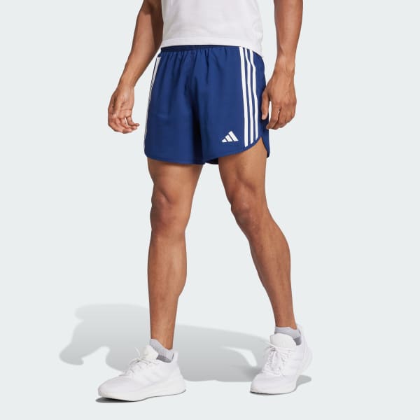 Blau Own The Run 3-Stripes Shorts