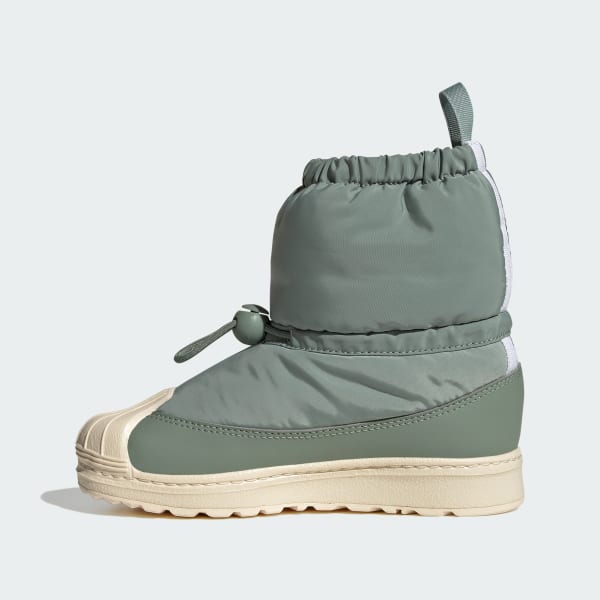 Adidas superstar metal hot sale toe Vert enfant