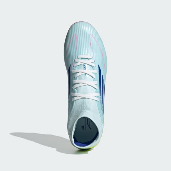 Azul Zapatos de Fútbol F50 League para Mujer Terreno Firme/Multisuperficie