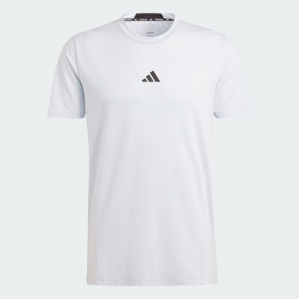 Blue Designed for Training Workout Tee
