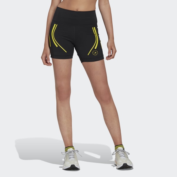 cerná Legíny adidas by Stella McCartney TruePace Running Short Tights HEAT.RDY ID176