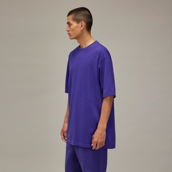 Purple Y-3 Boxy Short Sleeve Tee