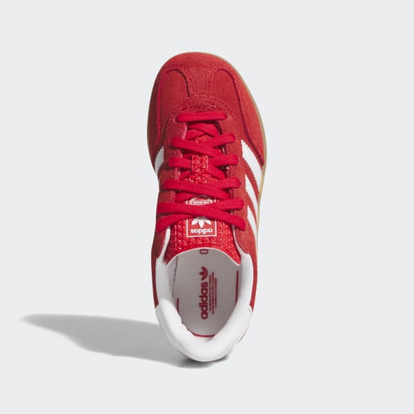 adidas GAZELLE INDOOR SNEAKERS - Red | Free Shipping with adiClub