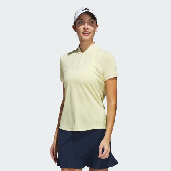 Gelb Ultimate365 Diamond Jacquard Poloshirt