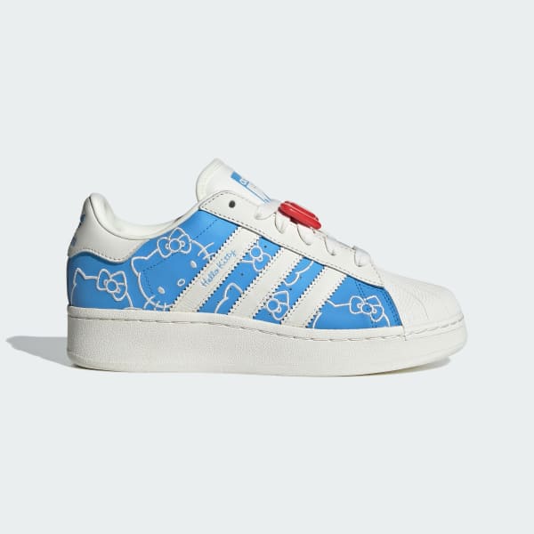 Blue superstar adidas shoes best sale