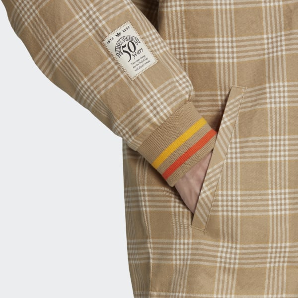Beige ANNIVERSARY TRACK TOP (GENDER NEUTRAL) MMR89