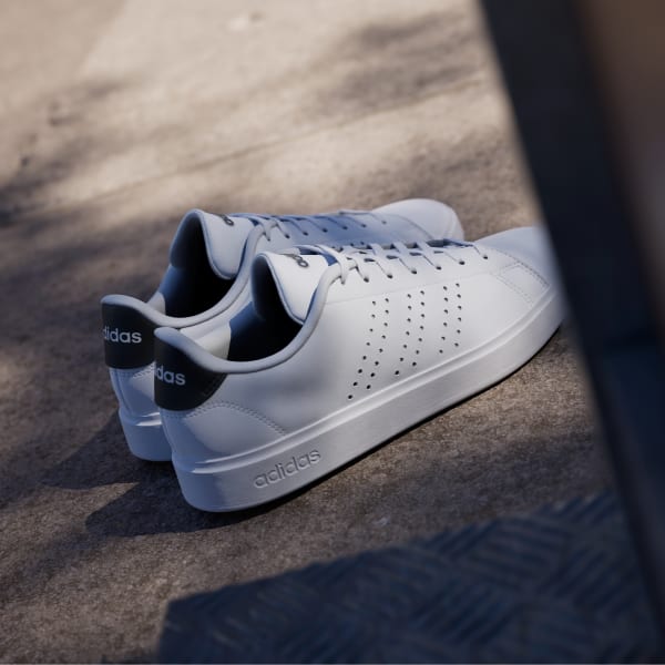 Adidas neo advantage white navy 2025