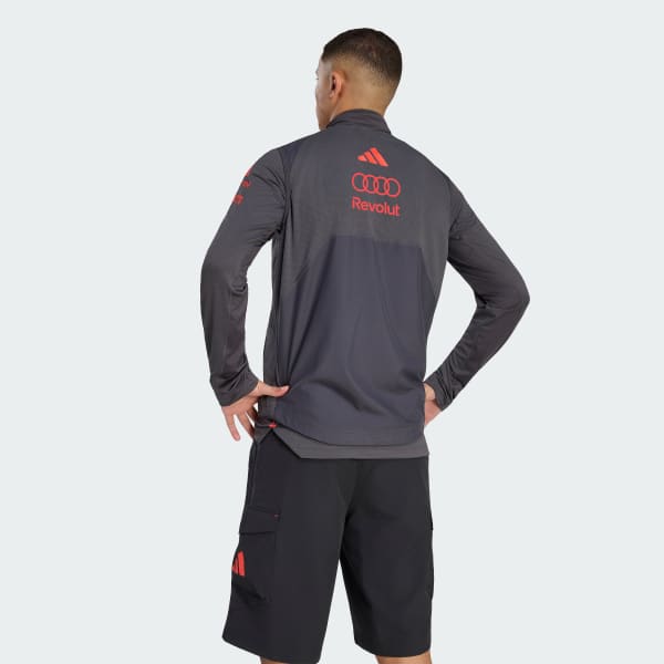 Black AUDI REVOLUT F1 TEAM MECHANICS PADDED VEST