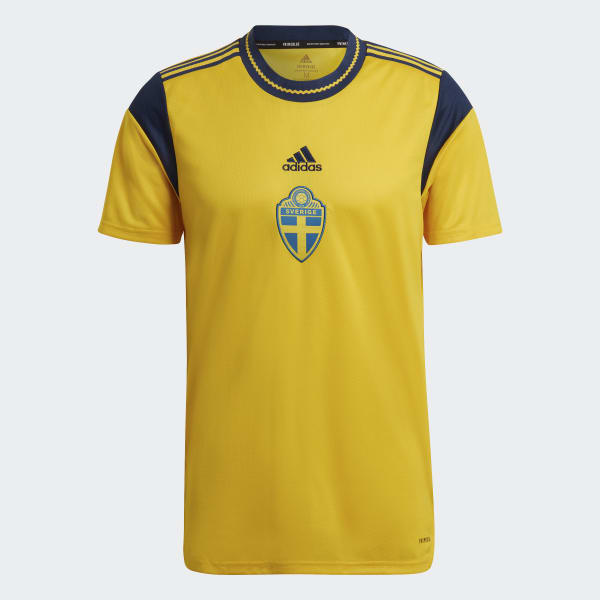 Yellow Sweden 21/22 Home Jersey 19116