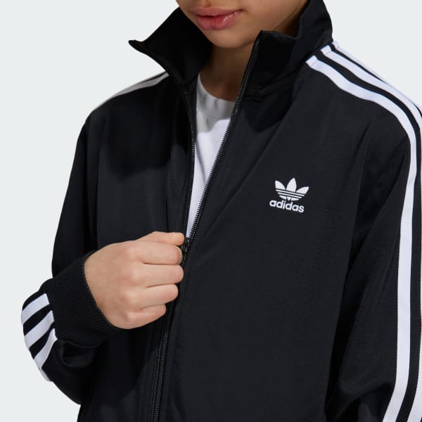adidas Adicolor Firebird Top - Black | Free Shipping with