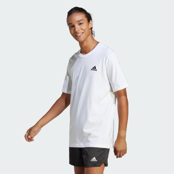 Adidas short sleeve logo tee new arrivals