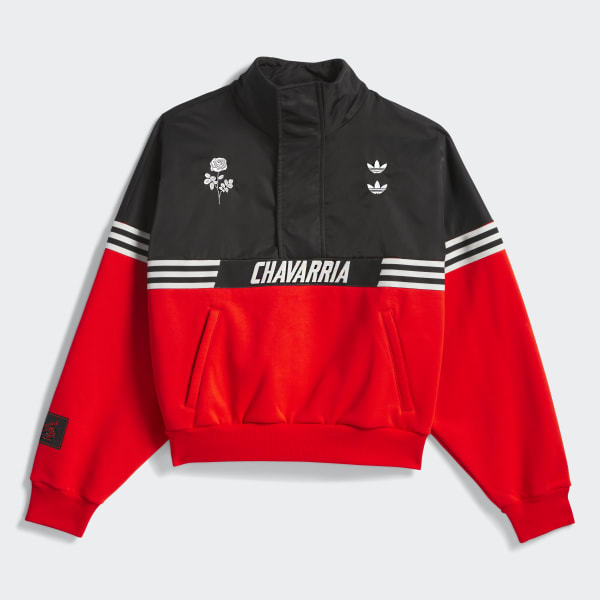 adidas Chavarria Half Zip - Black | Free Shipping with adiClub