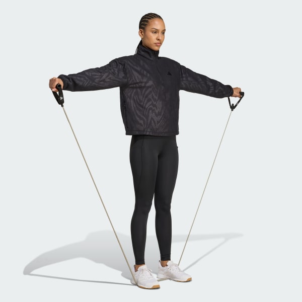 Svart adidas Techfit COLD.RDY Full-Length Tights