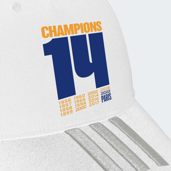 Bianco Cappellino UCL Champions 2022 Real Madrid