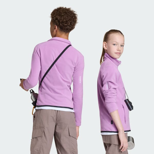 Roxo Casaco em Fleece Terrex Kids Multi