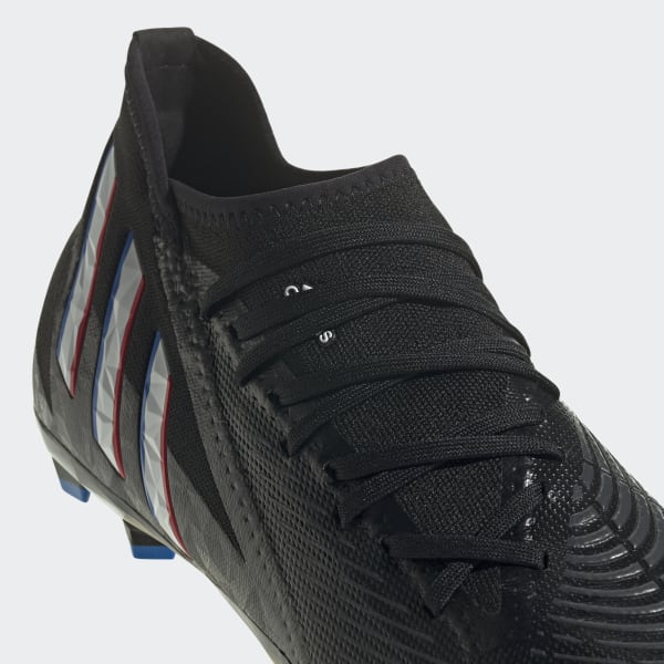 Negro Zapatos de Fútbol Predator Edge.3 Terreno Firme LQB67