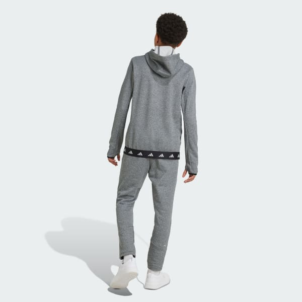 Czerń Spodnie Fleece Kids