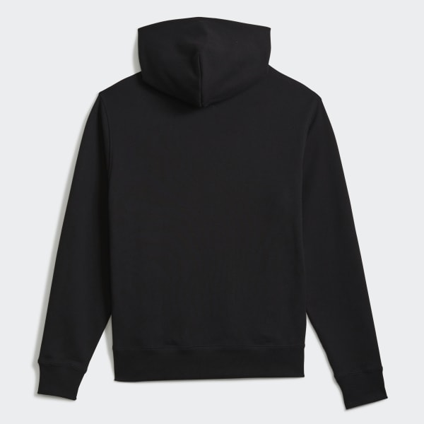 Negro Polera con Capucha Basics Pharrell Williams (Unisex) DL998