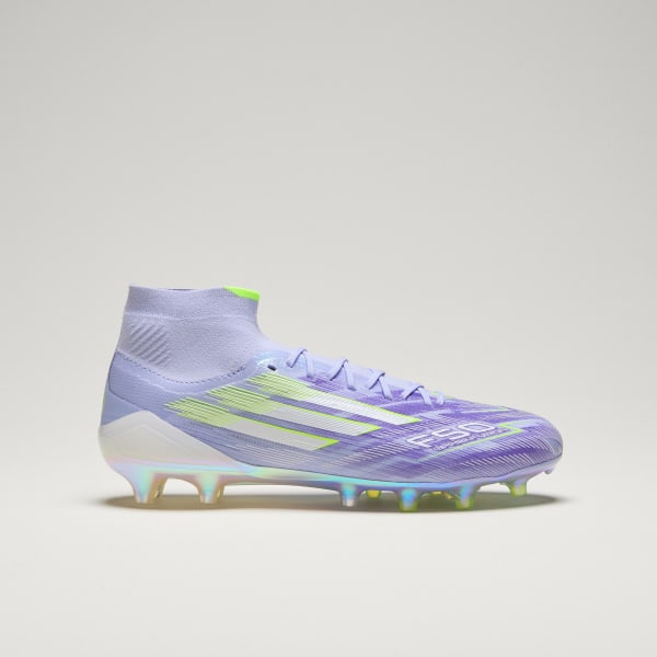 Purple F50 Sparkfusion Elite Mid Firm Ground/Artificial Grass Boots