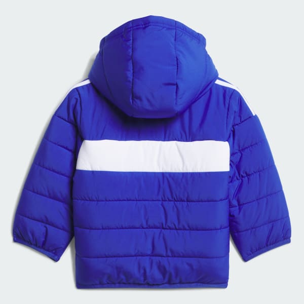 Blau Padded Kids Jacke