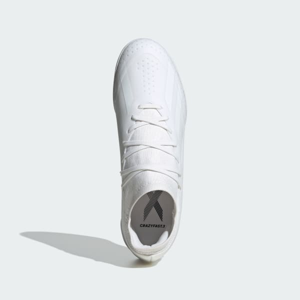 Blanco Botines X Crazyfast.3 Cancha Cubierta