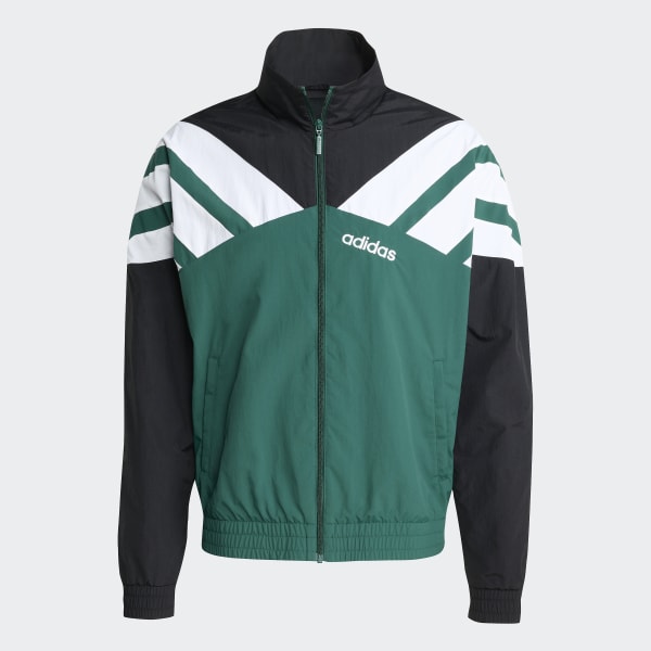 トップス 00s adidas green track jacket 00s Green Track Jacket by Adidas | ThriftTale