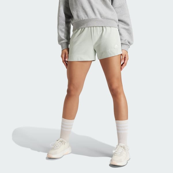 Groen Essentials Slim 3-Stripes Short
