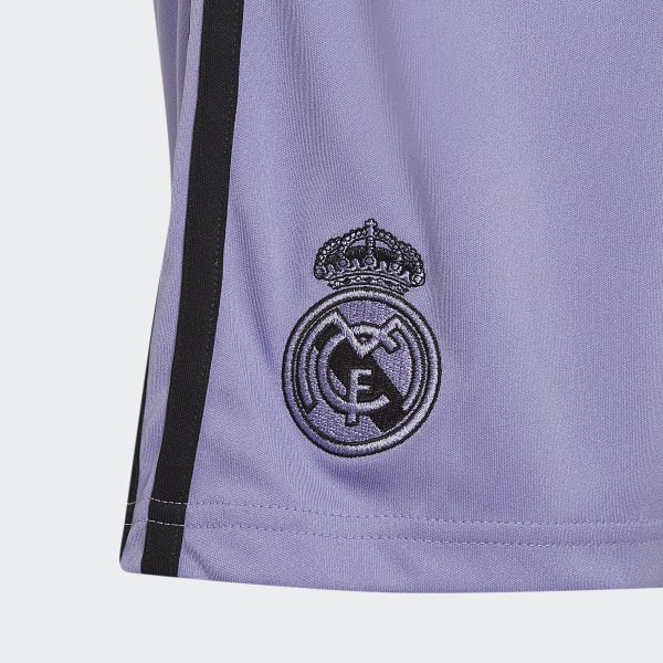 Purple Real Madrid 22/23 Away Shorts L4918