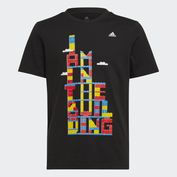 Negro Polera Estampada adidas x LEGO® 