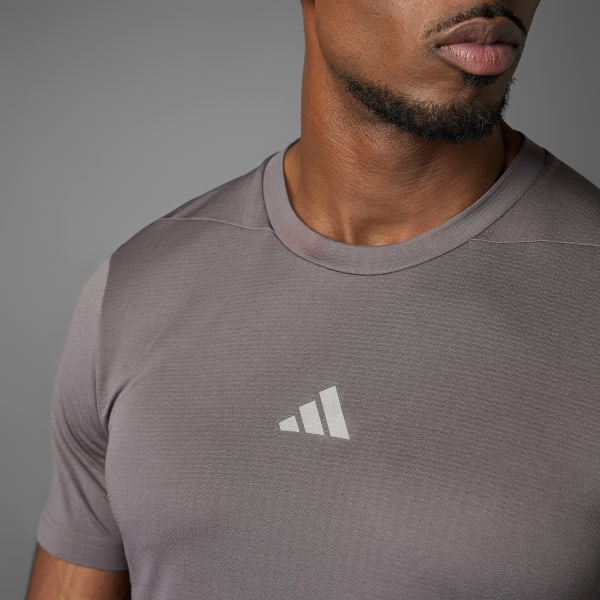 Brown Designed for Training HIIT Workout HEAT.RDY Tee