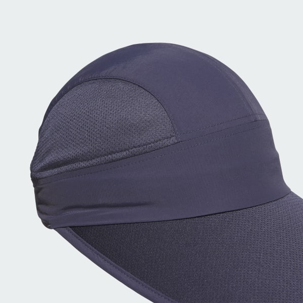 ブルー バイザー キャップ