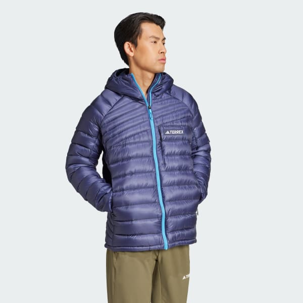 Blue Terrex Xperior Cold.Rdy Down Hooded Jacket
