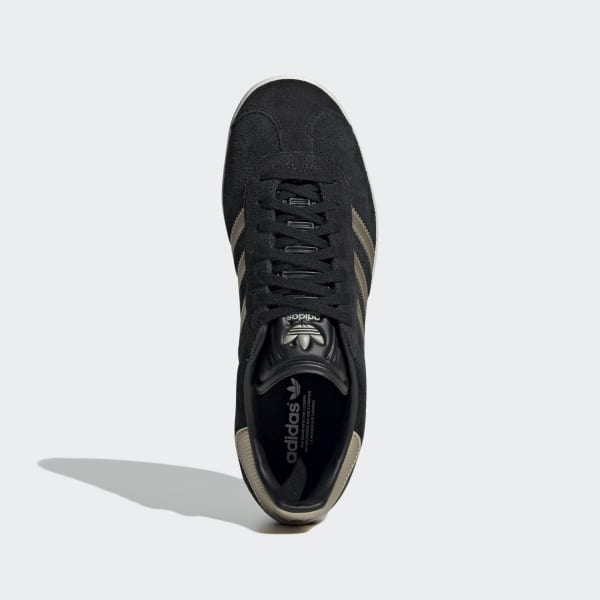 Adidas black and gold trainers deals